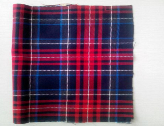 Polyester Viscose TR Plaid School Uniform Fabric