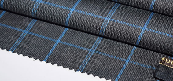 Worsted Wool Suiting Fabric