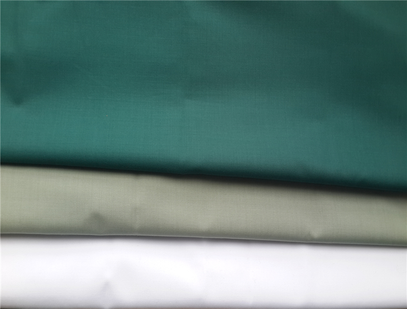 High Quality Polyester Viscose Plain Dyed Military Shirt Fabric