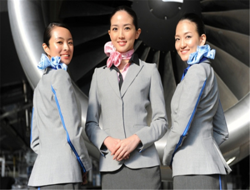 Custom Design Aviation Cabincrew Air Hostess Uniform Fabric